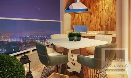Apartamento com 3 dormitórios à venda, 96 m² por r$ 705.000,00 - condomínio residencial la vista moncayo - sorocaba/sp