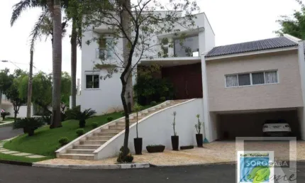 Espetacular sobrado com 4 dormitórios à venda, 500 m² por r$ 2.800.000 - condomínio lago da boa vista - sorocaba/sp, próximo á padaria real.