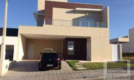 Sobrado com 3 dormitórios à venda, 280 m² por R$ 970.000,00 - Condomínio Belvedere II - Votorantim/SP