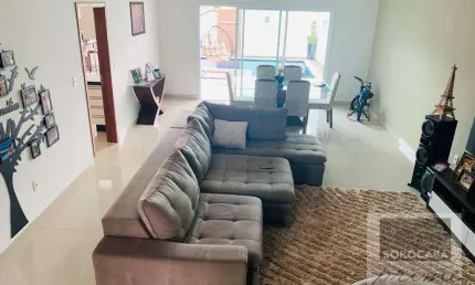 Sobrado com 3 dormitórios à venda, 253 m² por r$ 1.100.000,00 - condomínio ibiti royal park - sorocaba/sp