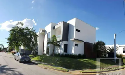 Sobrado com 4 dormitórios à venda, 609 m² por r$ 3.000.000,00 - condomínio chácara ondina - sorocaba/sp