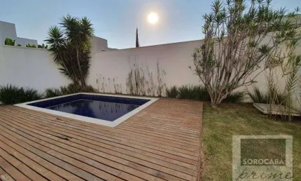 Sobrado com 4 dormitórios, 460 m² - venda por R$ 2.500.000,00 ou aluguel por R$ 11.500,00/mês - Condomínio Village Sunset - Sorocaba/SP