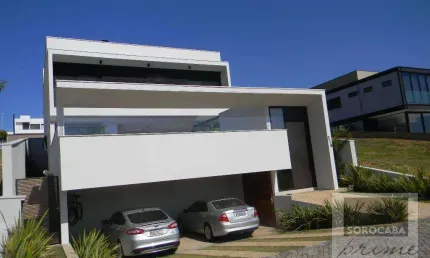 Sobrado com 4 dormitórios à venda, 370 m² por r$ 3.500.000,00 - alphaville nova esplanada i - votorantim/sp