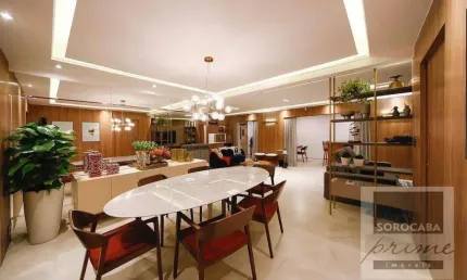 Apartamento com 3 dormitórios à venda, 175 m² por r$ 1.800.000,00 - edifício saint-tropez - sorocaba/sp