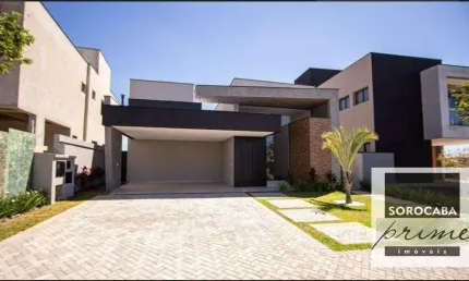 Casa com 3 dormitórios à venda, 229 m² por r$ 1.890.000,00 - alphaville nova esplanada i - votorantim/sp