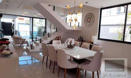 Sobrado com 4 dormitórios à venda, 375 m² por R$ 3.000.000,00 - Vossoroca - Votorantim/SP