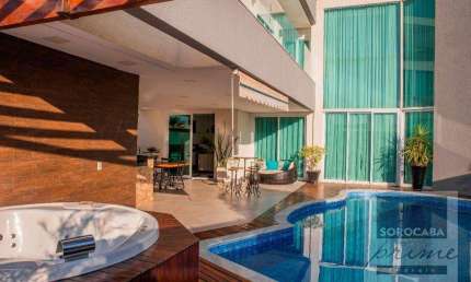 Sobrado com 5 dormitórios à venda, 450 m² por R$ 3.860.000,00 - Alphaville Nova Esplanada I - Votorantim/SP