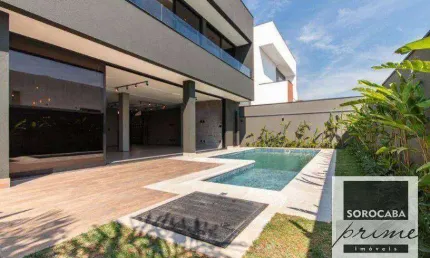 Sobrado com 4 dormitórios à venda, 410 m² por R$ 3.000.000,00 - Alphaville Nova Esplanada I - Votorantim/SP