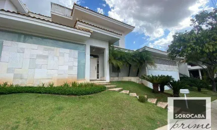 Sobrado com 3 dormitórios à venda, 490 m² por r$ 3.490.000,00 - tivoli park - sorocaba/sp