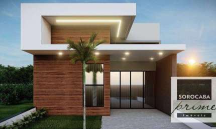 Casa com 3 dormitórios à venda, 120 m² por R$ 671.000,00 - Condomínio Terras de São Francisco - Sorocaba/SP