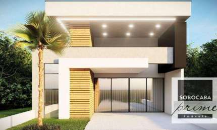 Casa com 3 dormitórios à venda, 120 m² por R$ 671.000,00 - Condomínio Terras de São Francisco - Sorocaba/SP