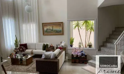 Sobrado com 3 dormitórios à venda, 325 m² por R$ 2.600.000,00 - Condomínio Village Sunset - Sorocaba/SP