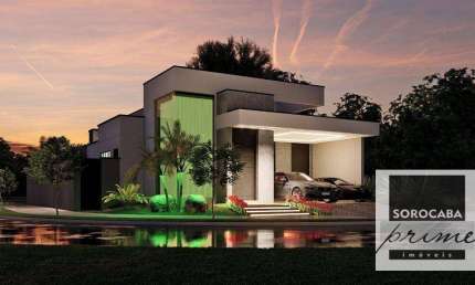 Casa com 3 dormitórios à venda, 186 m² por R$ 1.550.000,00 - Condominio Le France - Sorocaba/SP