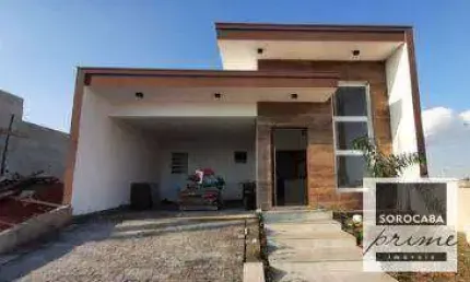 Casa com 3 dormitórios à venda, 150 m² por r$ 820.000,00 - condomínio villagio wanel - sorocaba/sp