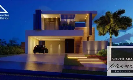Casa com 3 dormitórios à venda, 258 m² por R$ 1.980.000,00 - Alphaville Nova Esplanada I - Votorantim/SP