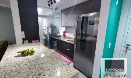 Apartamento com 3 dormitórios à venda, 97 m² por R$ 1.067.000,00 - Condominio Residencial Montpellier - Sorocaba/SP