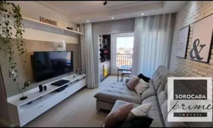 Apartamento com 3 dormitórios (sendo 1 suíte) à venda, 96 m² por R$ 855.000 - Condominio Residencial Montpellier - Sorocaba/SP