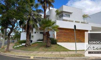 Casa com 4 dormitórios, 615 m² - venda por R$ 3.200.000,00 ou aluguel por R$ 20.000,00/mês - Parque Reserva Fazenda Imperial - Sorocaba/SP