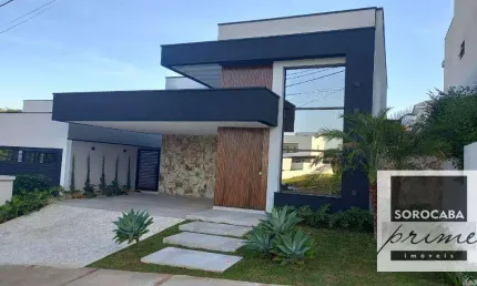 Casa com 3 dormitórios à venda, 210 m² por R$ 2.200.000,00 - Condomínio Residencial Giverny - Sorocaba/SP