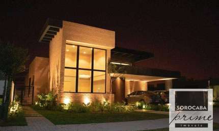 Casa com 4 dormitórios à venda, 284 m² por R$ 2.300.000,00 - Alphaville Nova Esplanada III - Votorantim/SP