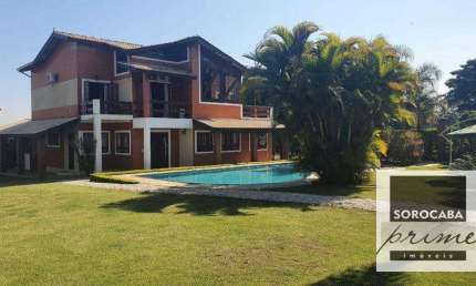 Sobrado com 4 dormitórios à venda, 1168 m² por R$ 1.300.000,00 - Condomínio Vale do Lago - Sorocaba/SP