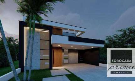 Casa com 3 dormitórios à venda, 176 m² por R$ 1.500.000,00 - Condominio Le France - Sorocaba/SP