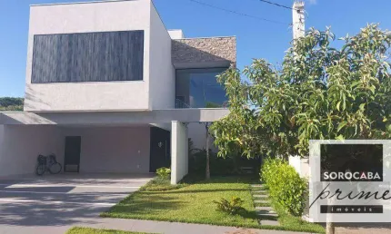 Sobrado com 3 dormitórios à venda, 300 m² por r$ 1.850.000,00 - condomínio chácara ondina - sorocaba/sp
