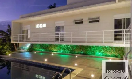 Casa com 3 dormitórios à venda, 369 m² por R$ 4.500.000,00 - Saint Patrick Residencial - Sorocaba/SP