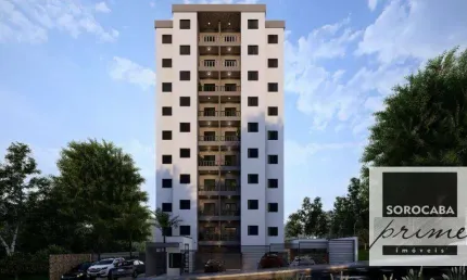 Apartamento com 2 dormitórios à venda, 49 m² por R$ 182.490,00 - Vila Aeroporto - Sorocaba/SP