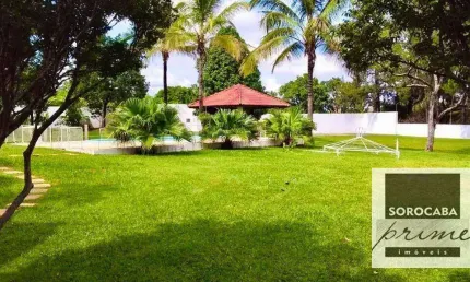 Chácara com 4 dormitórios, 5000 m² - venda por R$ 5.000.000,00 ou aluguel por R$ 12.625,00/mês - Chácaras Residenciais Santa Maria - Votorantim/SP