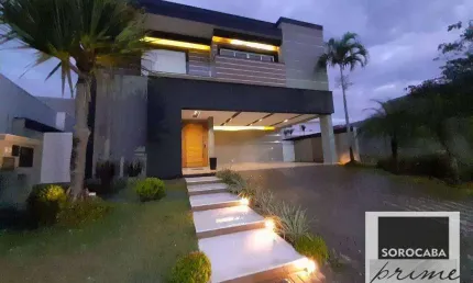 Casa com 6 dormitórios à venda, 395 m² por r$ 3.200.000,00 - alphaville nova esplanada i - votorantim/sp