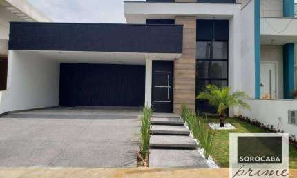 Casa com 3 dormitórios à venda, 185 m² por R$ 1.100.000,00 - Condomínio Residencial Flores - Sorocaba/SP