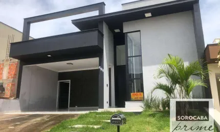 Casa com 3 dormitórios à venda, 160 m² por r$ 1.390.000,00 - condomínio ibiti reserva - sorocaba/sp