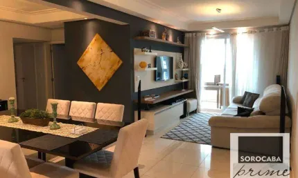 Apartamento com 3 dormitórios à venda, 136 m² por R$ 1.000.000,00 - Edifício Montanhan - Sorocaba/SP