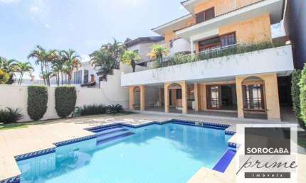 Casa com 5 dormitórios à venda, 533 m² por R$ 3.250.000,00 - Condomínio Isaura - Sorocaba/SP