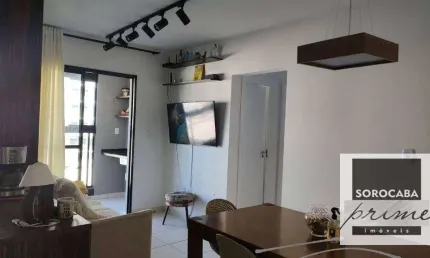 Apartamento com 2 dormitórios à venda, 57 m² por r$ 360.000,00 - edifício premium pagliato - sorocaba/sp