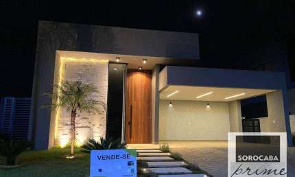 Casa com 3 dormitórios à venda, 239 m² por R$ 1.990.000 - Alphaville Nova Esplanada IV - Votorantim/SP