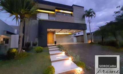 Sobrado com 5 dormitórios à venda, 400 m² por R$ 2.900.000 - Alphaville Nova Esplanada III - Votorantim/SP