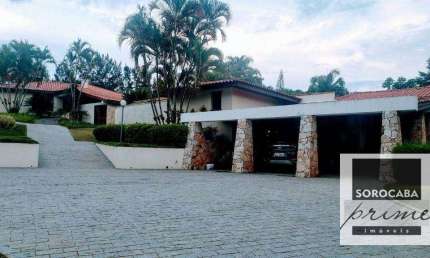 Casa com 3 dormitórios à venda, 900 m² por R$ 6.800.000 - Chácaras Residenciais Santa Maria - Votorantim/SP