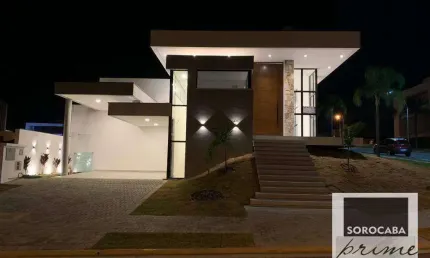 Casa com 3 dormitórios à venda, 244 m² por r$ 2.350.000,00 - alphaville nova esplanada iv - votorantim/sp