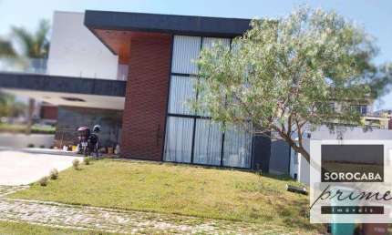 Sobrado com 3 dormitórios para alugar, 342 m² por R$ 14.362,62/mês - Alphaville Nova Esplanada IV - Votorantim/SP