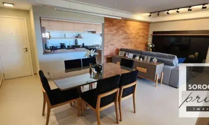 Apartamento com 3 dormitórios à venda, 125 m² por r$ 1.500.000 - parque campolim - sorocaba/sp