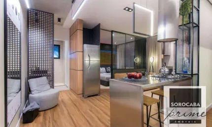 Apartamento com 1 dormitório à venda, 44 m² por R$ 470.000 - Parque Campolim - Sorocaba/SP