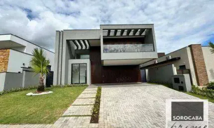 Sobrado com 3 dormitórios à venda, 318 m² por r$ 2.950.000,00 - alphaville nova esplanada iii - votorantim/sp