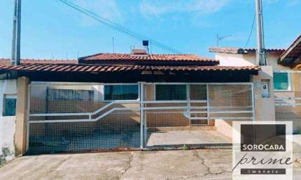 Casa com 2 dormitórios (sendo 1 suíte)  à venda, 69 m² por R$ 320.000 - Jardim Wanel Ville V - Sorocaba/SP