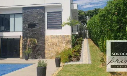 Casa com 3 suítes ( com projeto para até 5 suítes) à venda, 407 m² por R$ 3.980.000 - Condomínio Fazenda Imperial Sorocaba - Sorocaba/SP