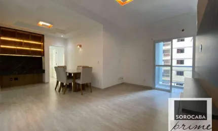 Apartamento com 3 dormitórios ( sendo 1 suíte ) à venda por R$ 620.000 - Parque Campolim - Sorocaba/SP