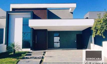 Casa com 3  suítes , 181 m² - venda por R$ 1.480.000 ou aluguel por R$ 9.246/mês - Condominio Le France - Sorocaba/SP