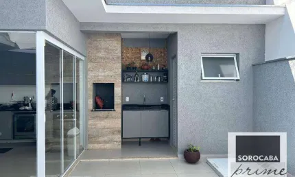 Casa com 2 suítes à venda, 90 m² por R$ 650.000 - Condomínio Terras de São Francisco - Sorocaba/SP