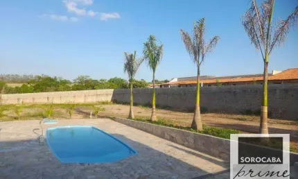 Chácara com 1 dormitório à venda, 1000 m² por R$ 350.000 - Caguaçu - Sorocaba/SP